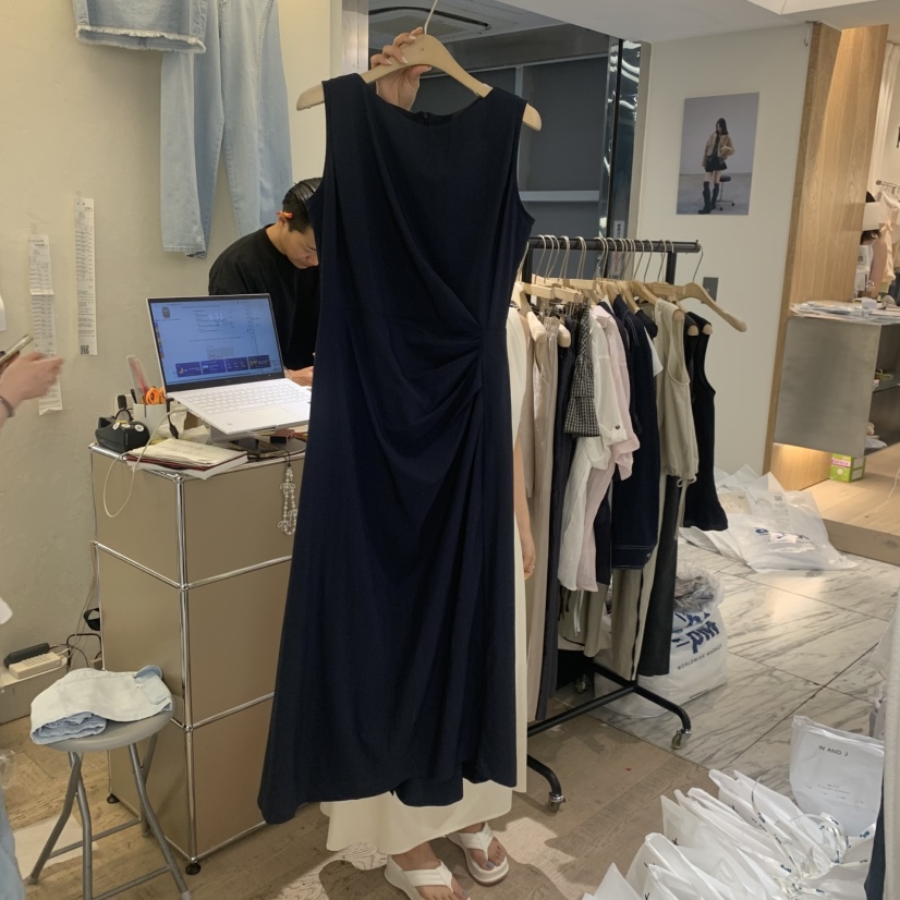 W AND J韓國代購女士新品時尚熱賣26春夏人氣休閑連衣裙W AND J連衣裙圖色2