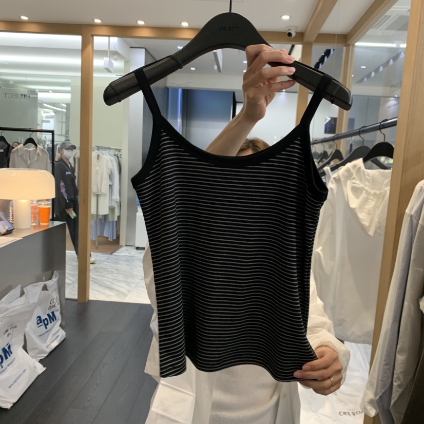 OBJECT韓國東大門直郵女裝新款人氣時尚熱賣休閑吊帶背心OBJECT吊帶/背心圖色2