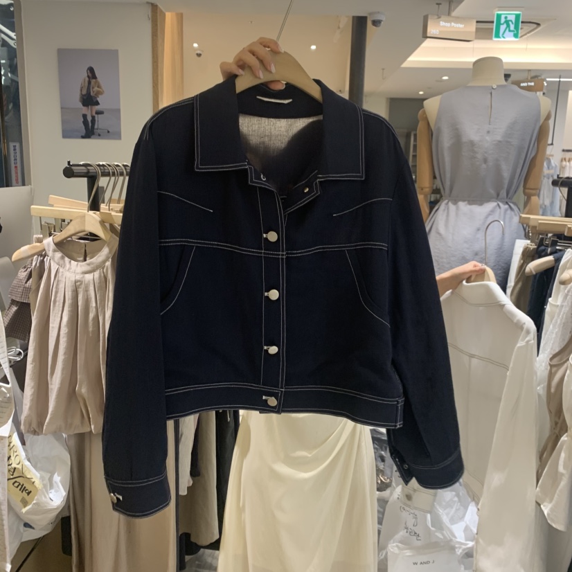 W AND J韓國東大門直郵女士新品職業26夏季熱賣推薦夾克W AND J夾克圖色2