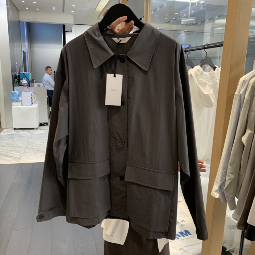 OBJECT東大門實拍韓國女裝新品推薦休閑時尚26夏季夾克短款OBJECT夾克圖色2