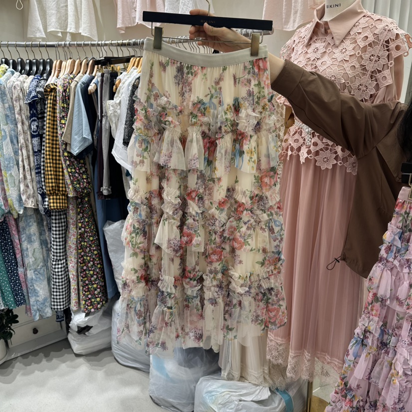 BIKINI東大門實拍韓國女裝新品推薦人氣休閑職業熱賣長裙SBIKINI長裙圖色1