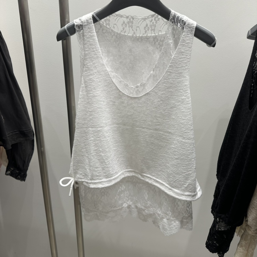 TARABY MOTION韓國直郵女士新款時尚人氣吊帶背心假兩件TARABY MOTION吊帶/背心圖色1