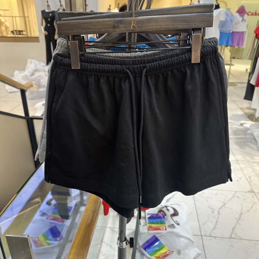 A2/D2韓國東大門直郵女裝新品時尚熱賣推薦26夏季休閑短褲A2/D2短褲圖色5黑色