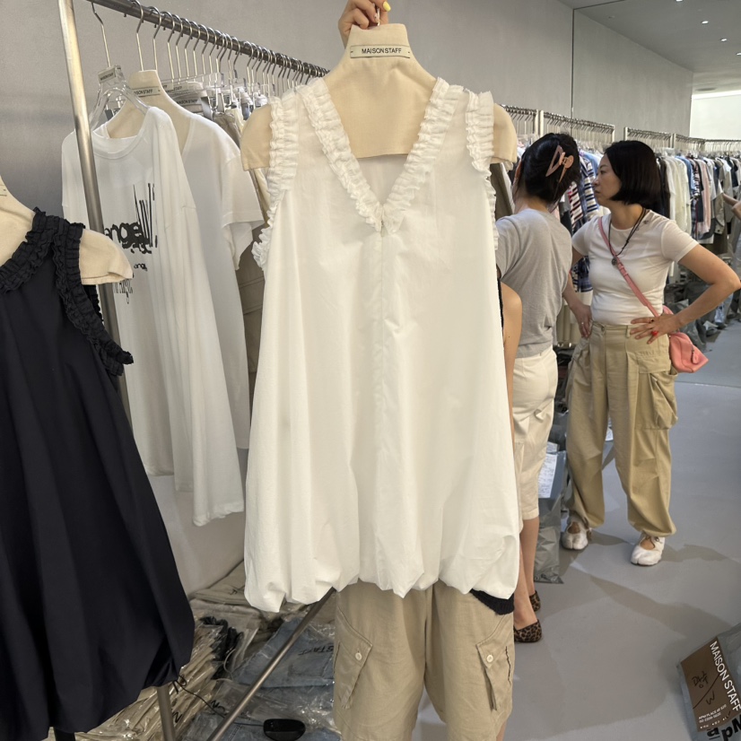 DOUBLE STANDARD/LE SMOKING/MAISONSTAFF韓國直郵實拍女士新品26春夏連衣裙MAISONSTAFF連衣裙圖色1