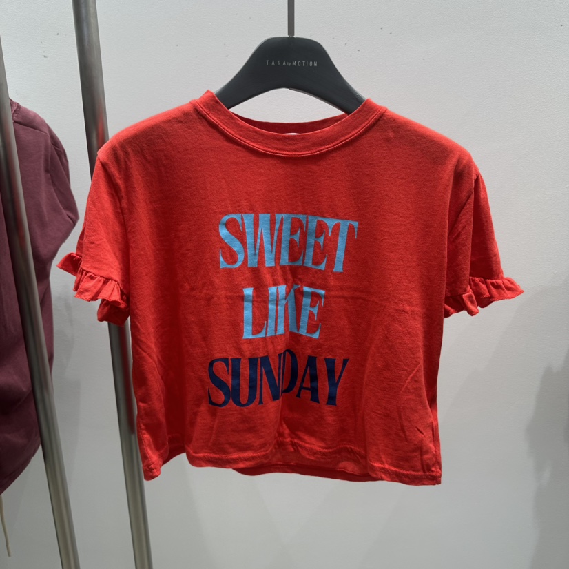TARABY MOTION韓國東大門直郵女士新品熱賣推薦26夏季T恤TARABY MOTIONT恤圖色5