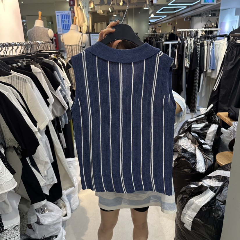 空韓國直郵實拍女士新款時尚26春夏推薦26夏季休閑吊帶背心BAKHA吊帶/背心