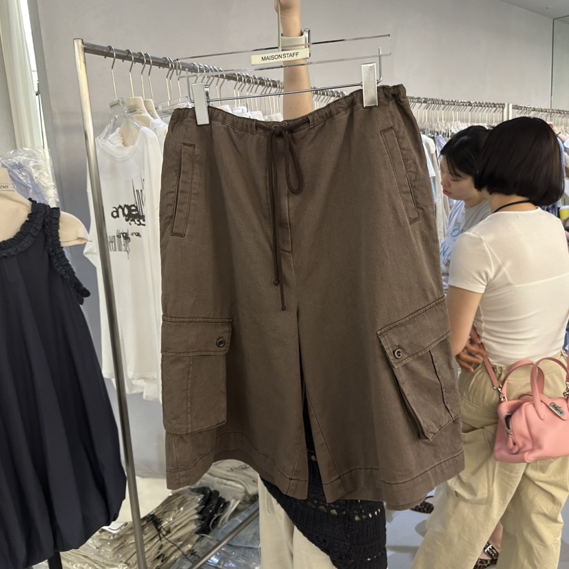DOUBLE STANDARD/LE SMOKING/MAISONSTAFF韓國直郵女士新品職業短褲MAISONSTAFF短褲圖色2