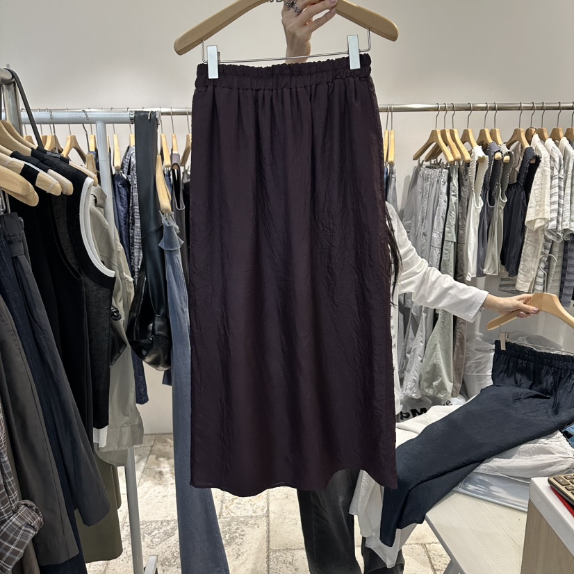 MAJDAN韓國直郵女裝新品人氣26夏季熱賣職業推薦休閑長裙MAJDAN長裙圖色3