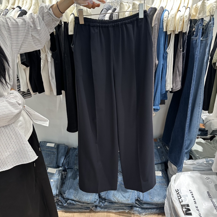 STORIES韓國東大門直郵女裝新品推薦熱賣26夏季時尚休閑褲STORIES休閑褲圖色2