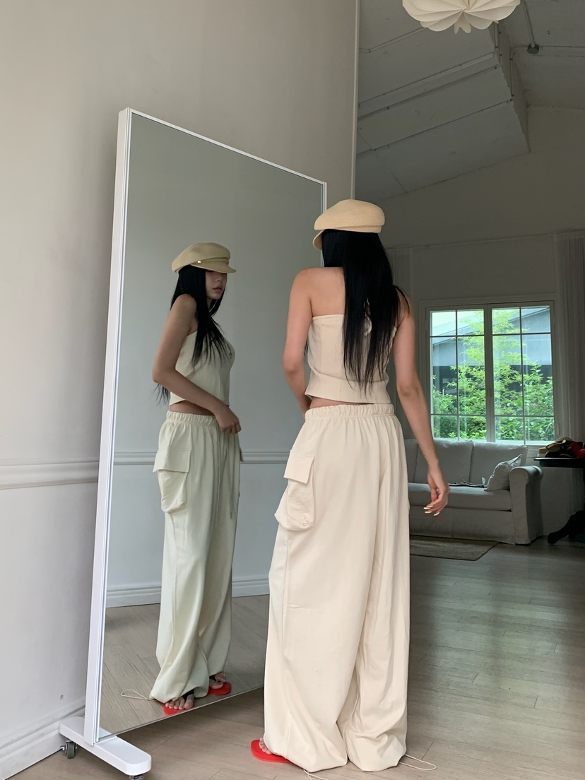 BADCALM韓國東大門直郵女士新款人氣時尚職業熱賣26春夏套裝BADCALM套裝