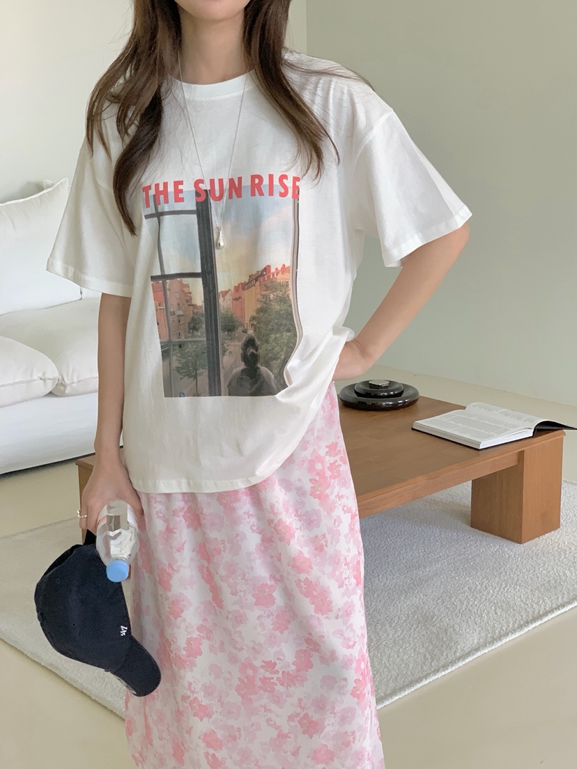 EOMPIT韓國代購女裝新款26夏季人氣職業熱賣時尚推薦26春夏T恤EOMPITT恤