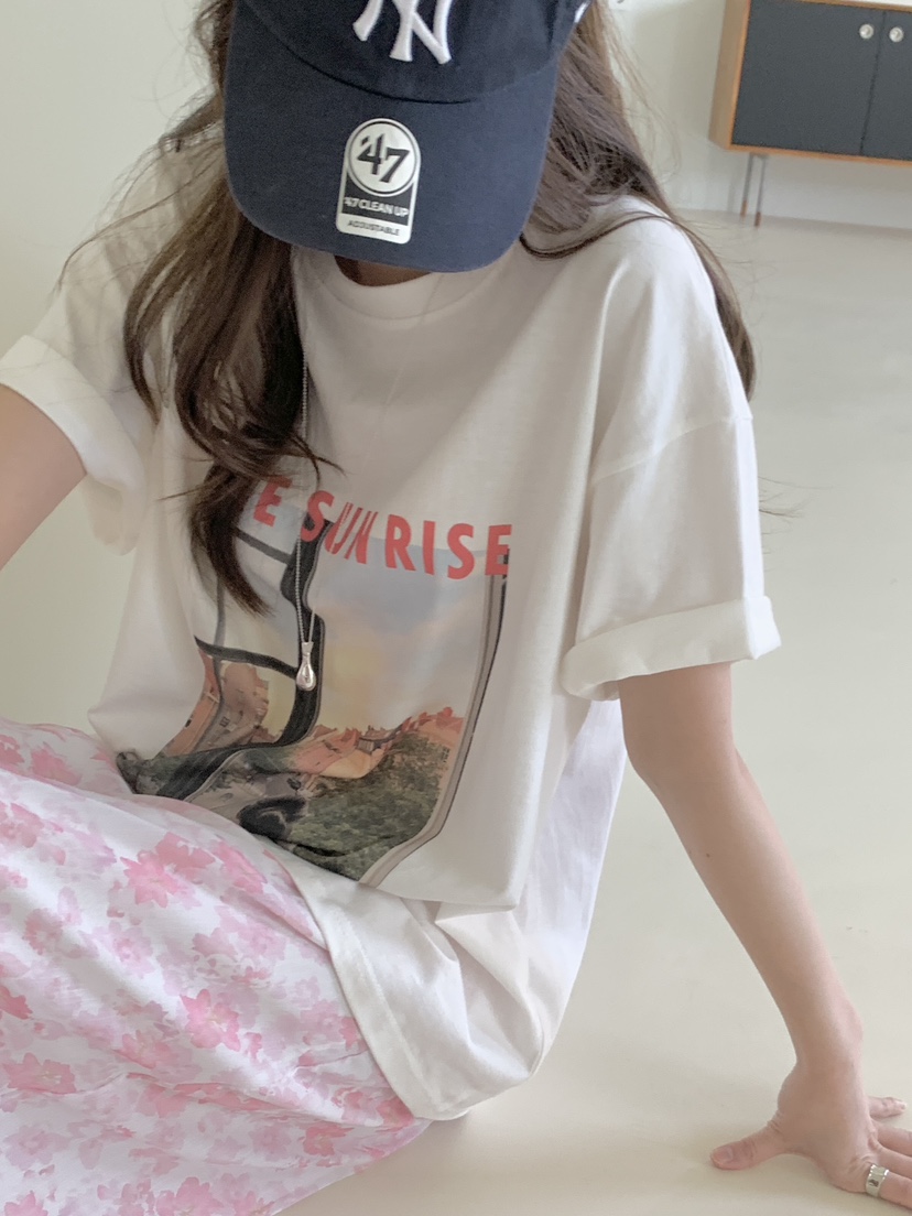 EOMPIT韓國代購女裝新款26夏季人氣職業熱賣時尚推薦26春夏T恤EOMPITT恤