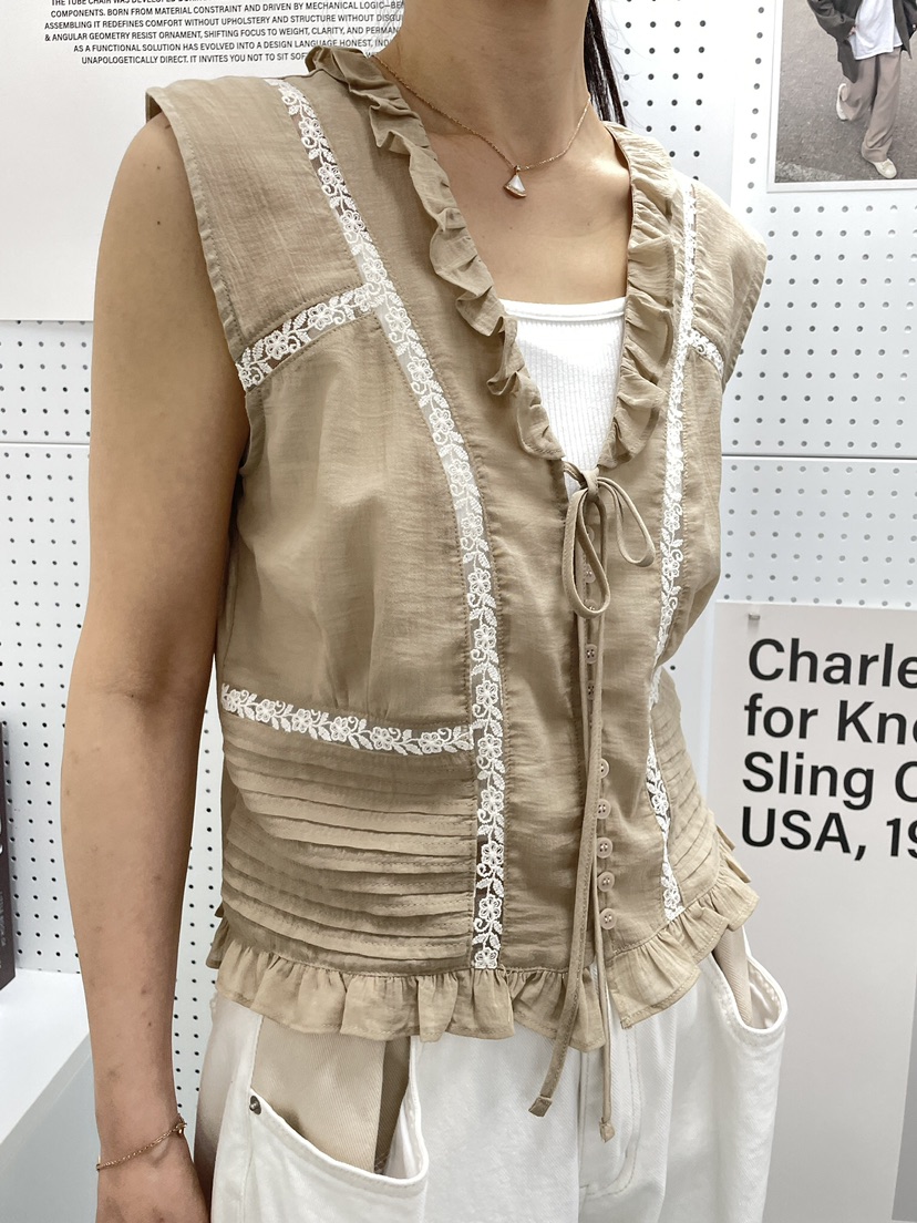 EDITION-P韓國代購女裝新品時尚人氣熱賣職業26春夏吊帶背心EDITION/CHAHEE吊帶/背心