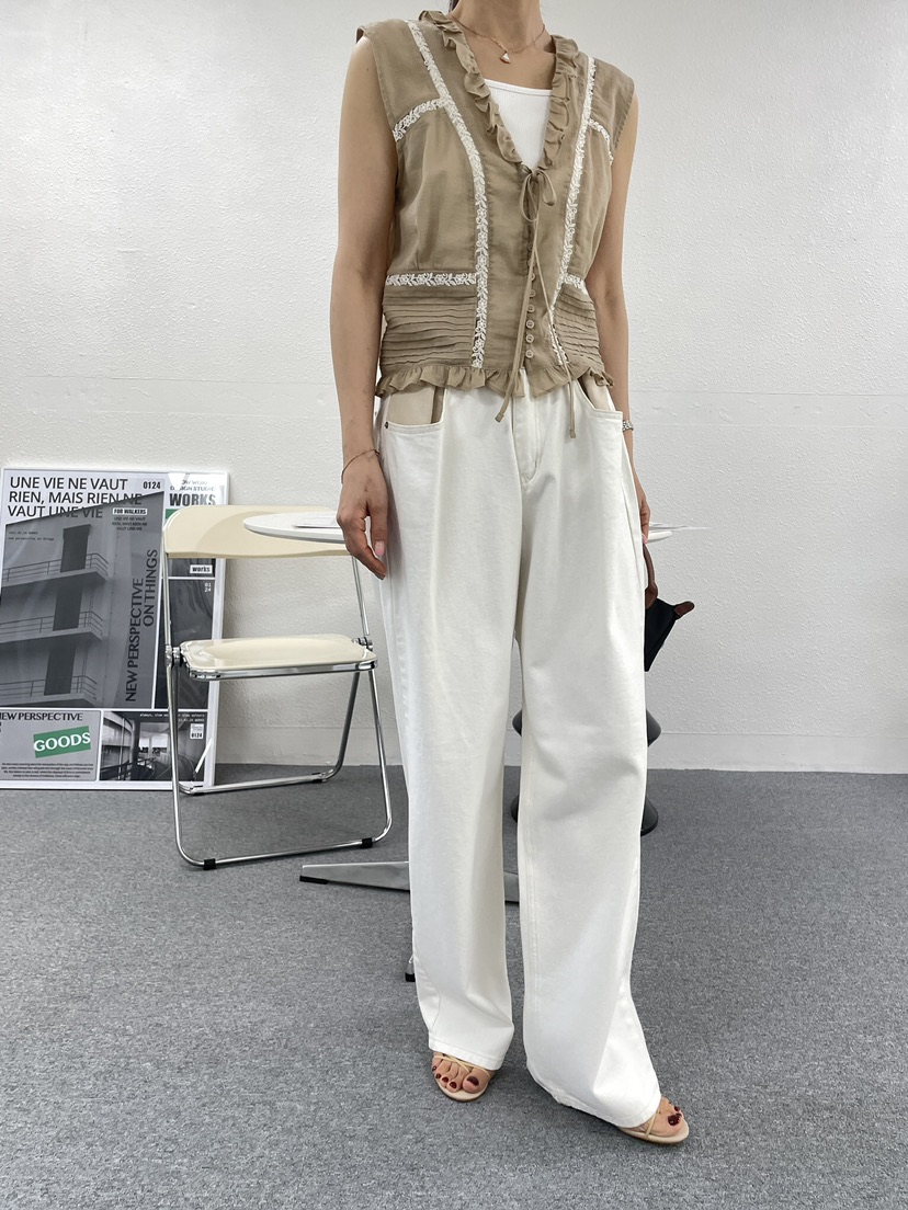 EDITION-P韓國代購女裝新品時尚人氣熱賣職業26春夏吊帶背心EDITION/CHAHEE吊帶/背心
