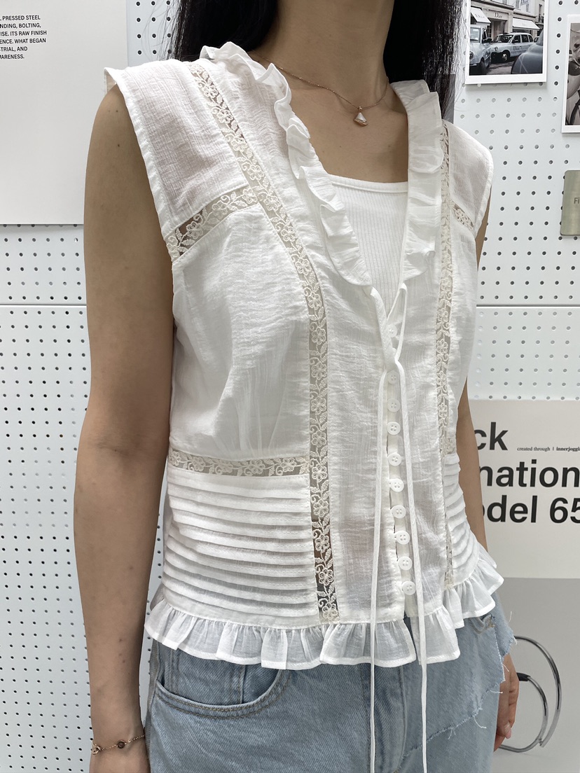EDITION-P韓國代購女裝新品時尚人氣熱賣職業26春夏吊帶背心EDITION/CHAHEE吊帶/背心