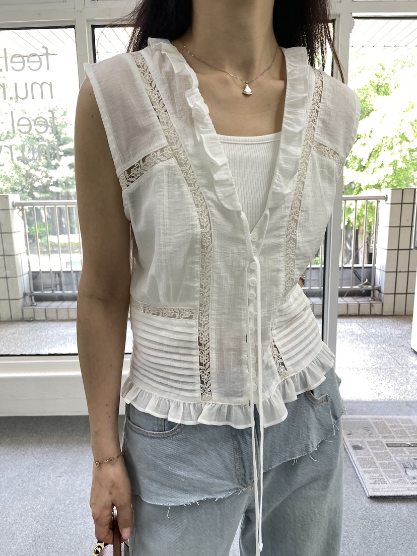 EDITION-P韓國代購女裝新品時尚人氣熱賣職業26春夏吊帶背心EDITION/CHAHEE吊帶/背心