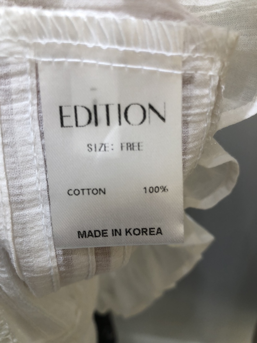 EDITION-P韓國代購女裝新品時尚人氣熱賣職業26春夏吊帶背心EDITION/CHAHEE吊帶/背心