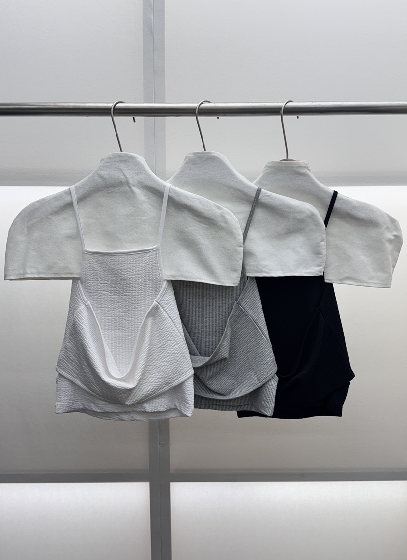 MILUI韓國直郵女士新品26夏季熱賣推薦職業人氣吊帶背心SMILUI吊帶/背心