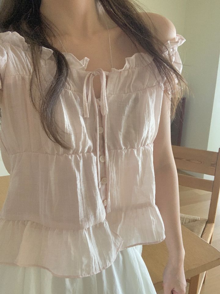 CRONG韓國東大門代購女裝新款熱賣休閑職業時尚襯衫蕾絲衫CRONG襯衫/蕾絲衫
