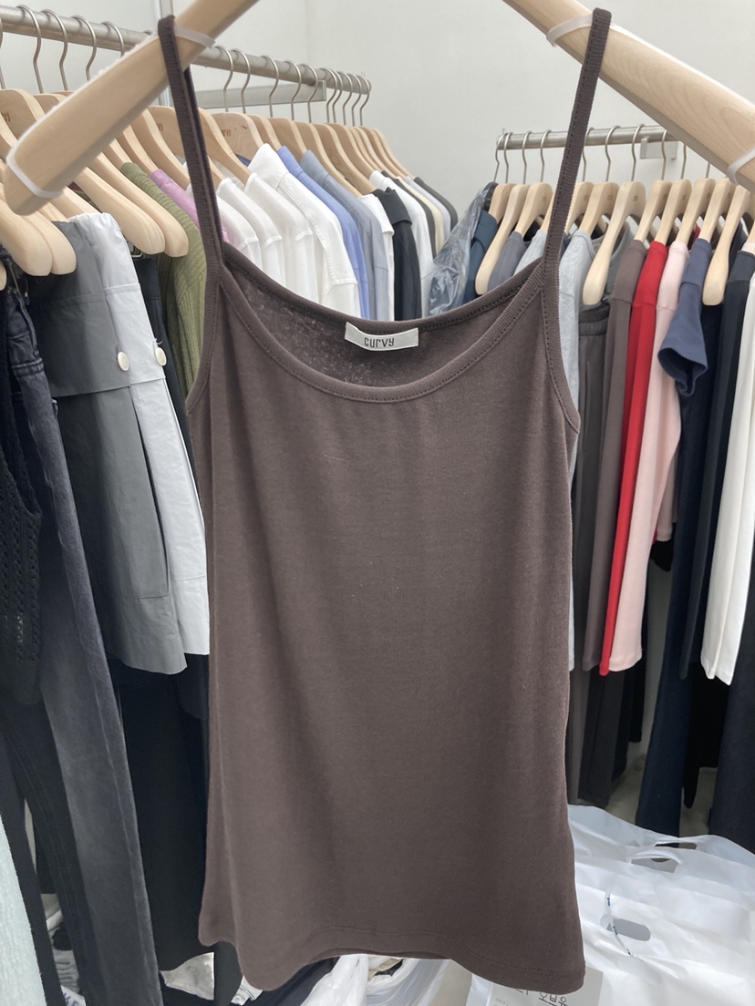 CURVY韓國直郵女裝新品26夏季人氣時尚推薦休閑吊帶背心無袖CURVY吊帶/背心圖色3