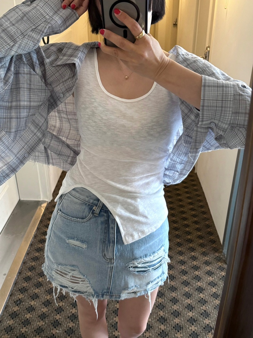 TOPDRESSING韓國直郵實拍女裝新品26春夏職業推薦吊帶背心TOPDRESSING吊帶/背心