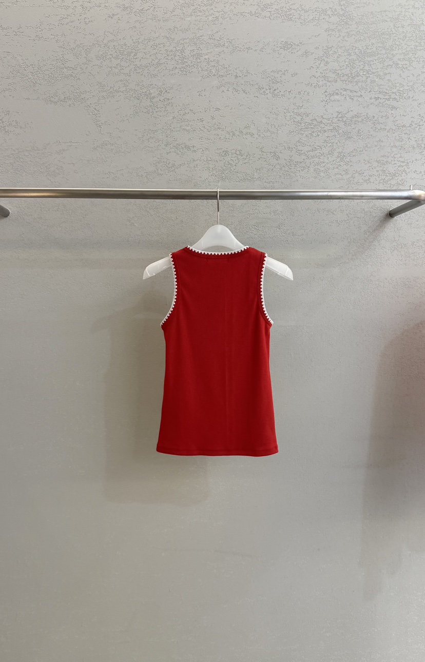 PLAYBUTTON-P韓國東大門直郵女裝新品26夏季職業吊帶背心PLAYBUTTON吊帶/背心