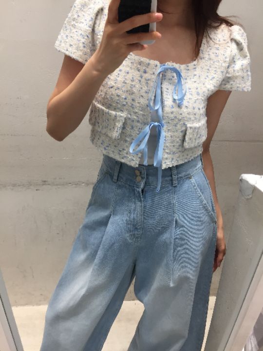 mars韓國東大門代購女裝新品人氣熱賣時尚休閑夾克粗花呢mars夾克
