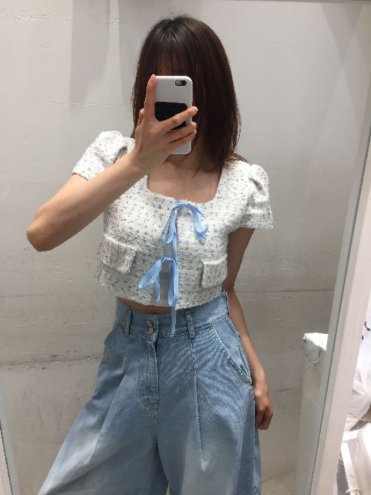 mars韓國東大門代購女裝新品人氣熱賣時尚休閑夾克粗花呢mars夾克