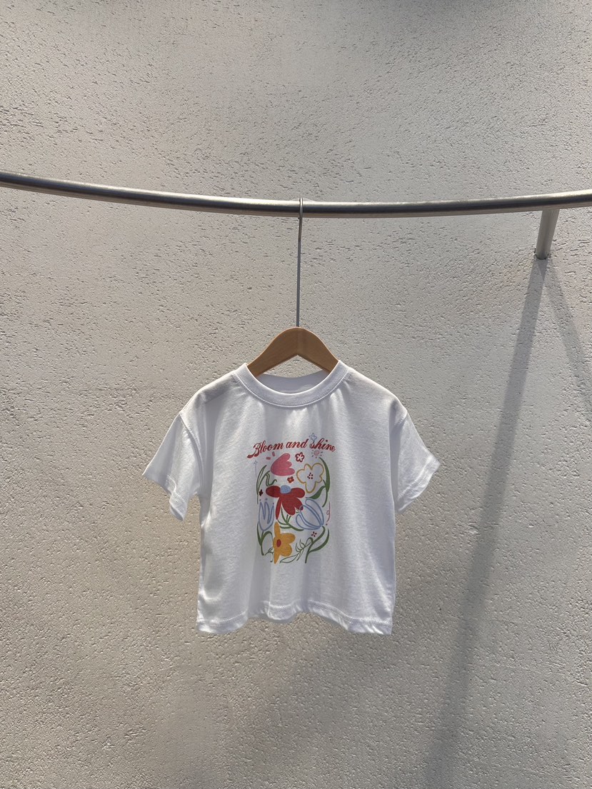 THE LINE-Q東大門實拍韓國女裝新品職業時尚推薦T恤童裝THE LINE-QT恤圖色1