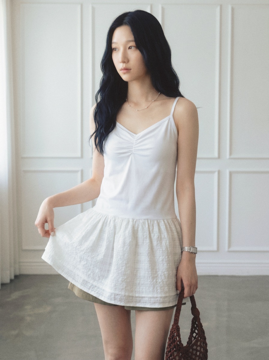 BEFORE SUNRISE韓國東大門代購女裝新款26夏季吊帶背心無袖BEFORE SUNRISE吊帶/背心