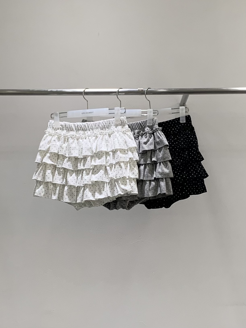 LOVE MOMENT東大門實拍韓國女裝新品人氣26夏季裙褲荷葉邊LOVE MOMENT裙褲