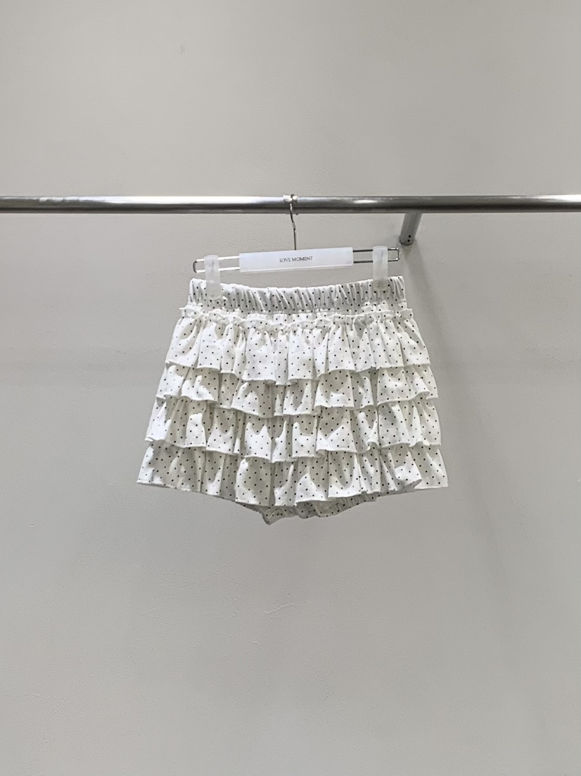 LOVE MOMENT東大門實拍韓國女裝新品人氣26夏季裙褲荷葉邊LOVE MOMENT裙褲圖色1