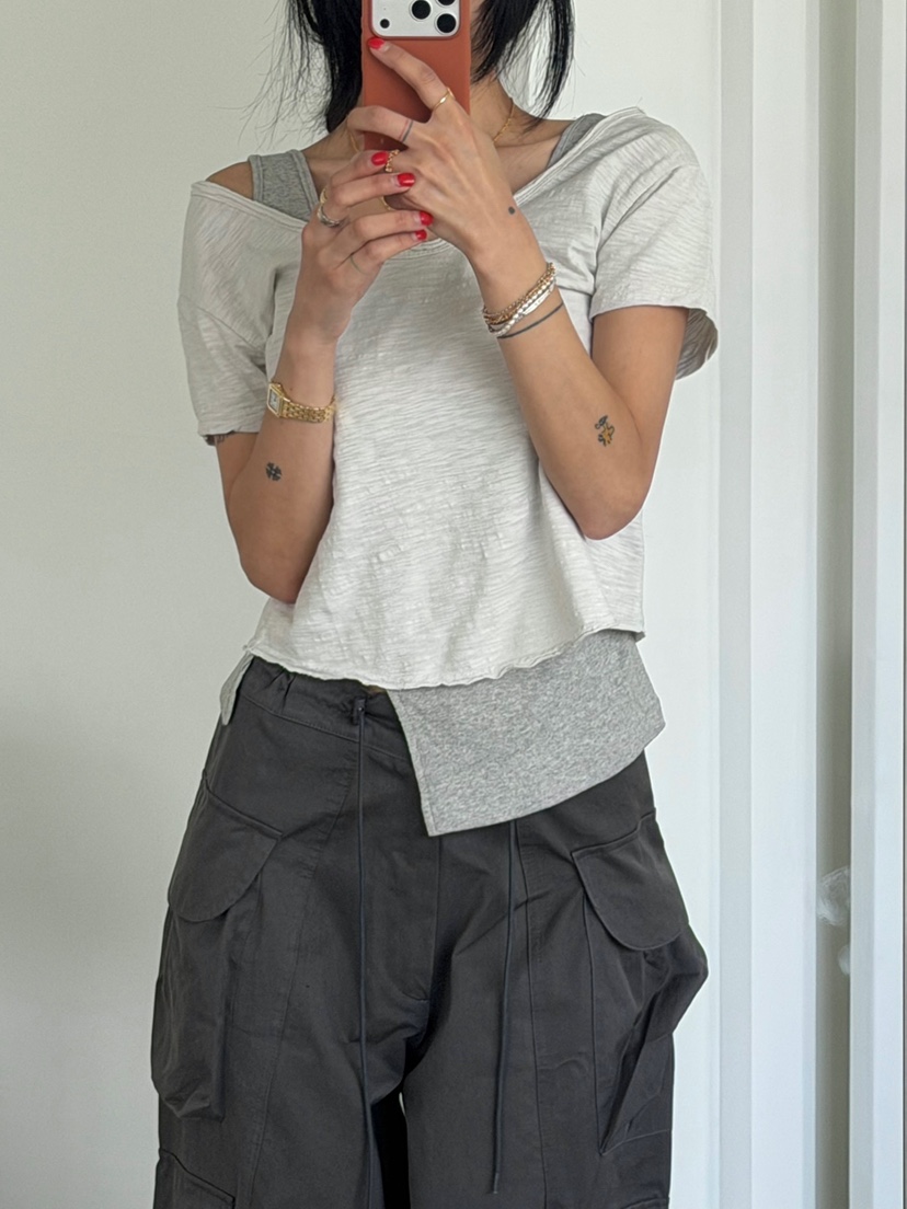 TOPDRESSING韓國直郵女士新品26春夏人氣熱賣時尚推薦T恤TOPDRESSINGT恤