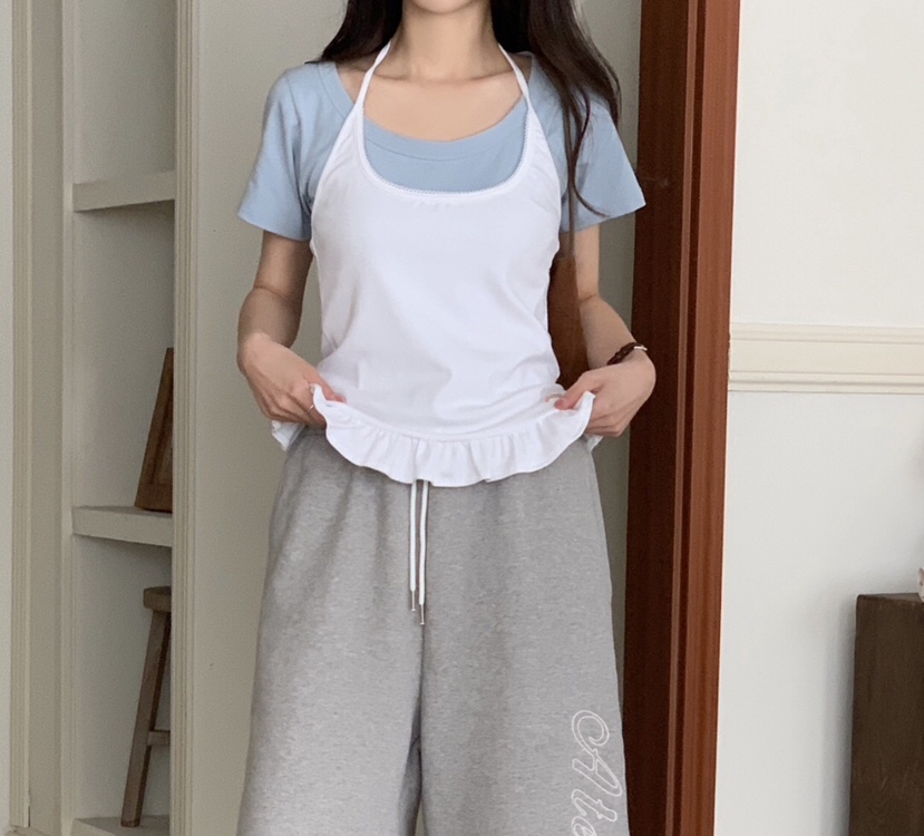 FORMSTUDIO/ATELIENNE韓國東大門直郵女士新品推薦吊帶背心露背FORMSTUDIO/ATELIENNE吊帶/背心