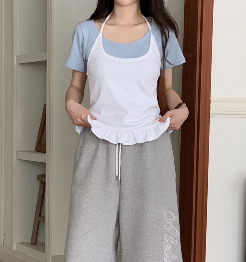 FORMSTUDIO/ATELIENNE韓國東大門直郵女士新品推薦吊帶背心露背FORMSTUDIO/ATELIENNE吊帶/背心圖色1