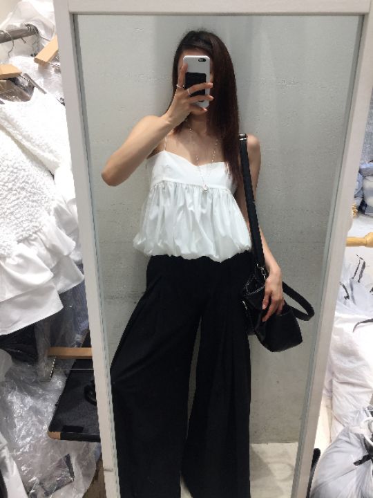 mars東大門實拍韓國女裝新款時尚人氣26春夏吊帶背心無袖Mmars吊帶/背心