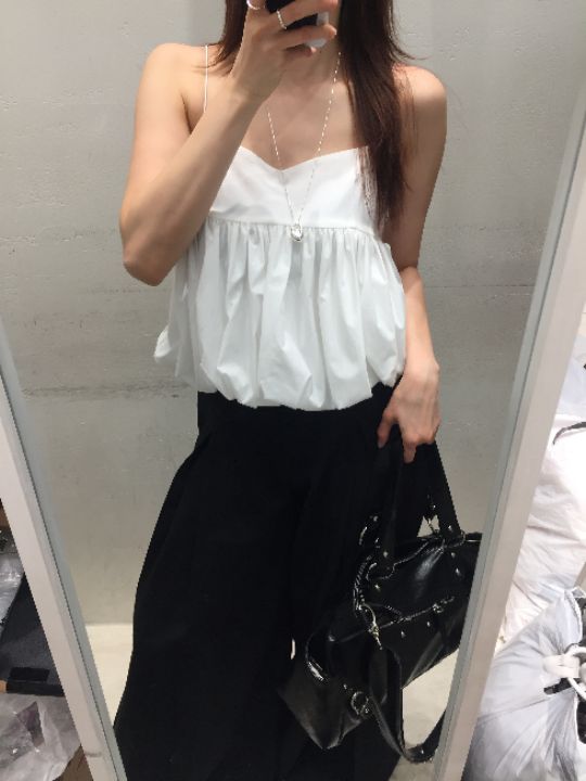 mars東大門實拍韓國女裝新款時尚人氣26春夏吊帶背心無袖Mmars吊帶/背心