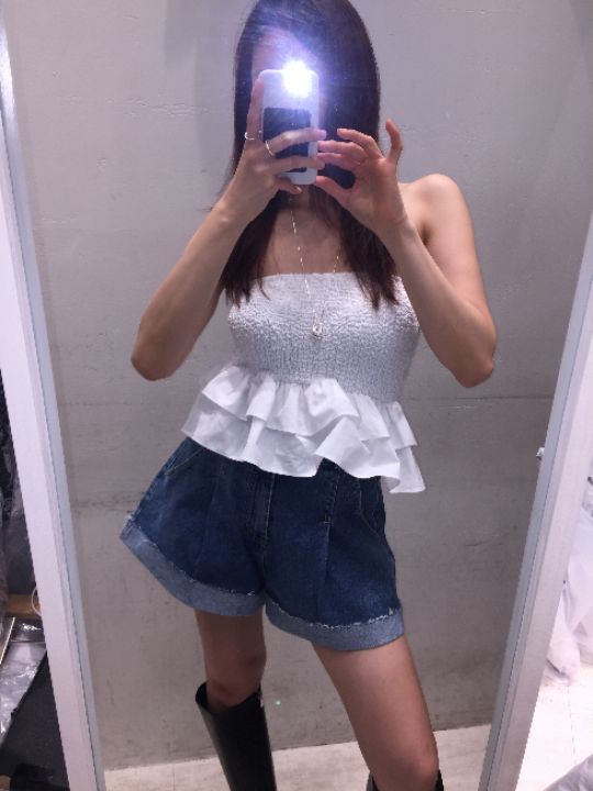 mars韓國直郵實拍女裝新品人氣休閑時尚26春夏推薦吊帶背心mars吊帶/背心