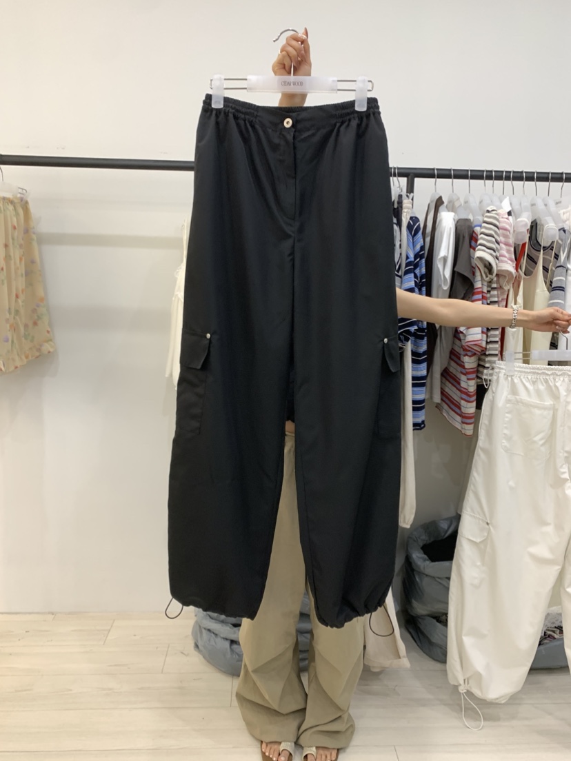 CEDARWOOD韓國直郵女裝新款熱賣人氣休閑推薦26春夏休閑褲尼龍CEDAR WOOD休閑褲圖色2