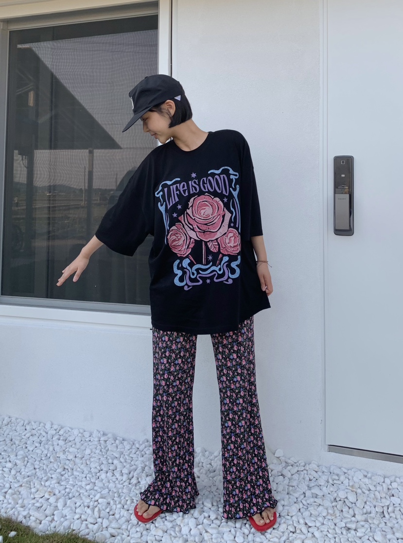 THE LINE-Q韓國代購女士新款熱賣推薦26春夏時尚T恤莫代爾THE LINE-QT恤