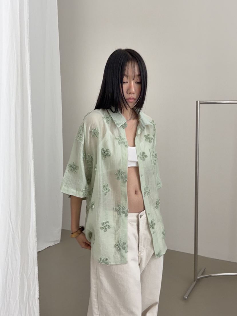 SUNDER MARKET韓國直郵實拍女士新款人氣熱賣襯衫蕾絲衫SUNDER MARKET襯衫/蕾絲衫
