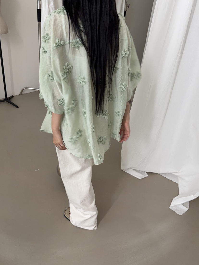 SUNDER MARKET韓國直郵實拍女士新款人氣熱賣襯衫蕾絲衫SUNDER MARKET襯衫/蕾絲衫