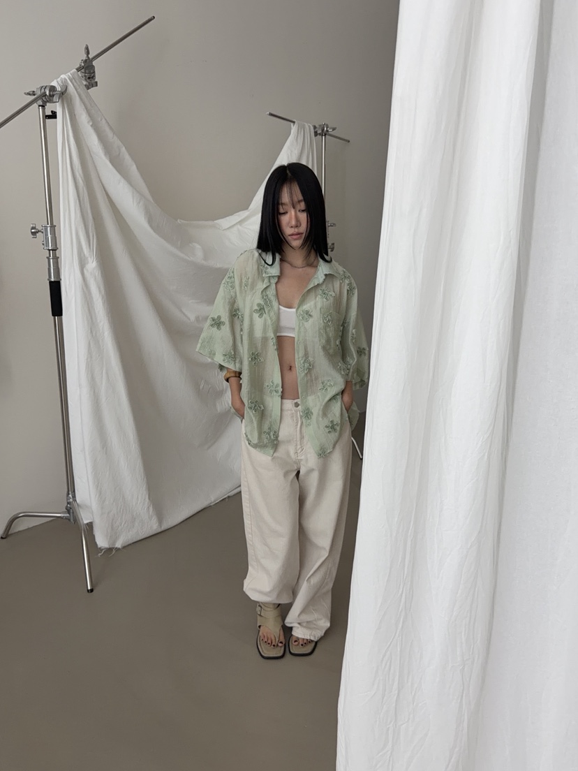 SUNDER MARKET韓國直郵實拍女士新款人氣熱賣襯衫蕾絲衫SUNDER MARKET襯衫/蕾絲衫