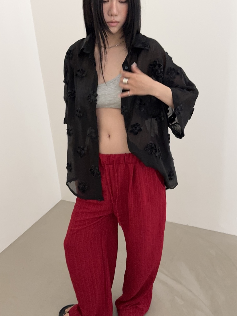 SUNDER MARKET韓國直郵實拍女士新款人氣熱賣襯衫蕾絲衫SUNDER MARKET襯衫/蕾絲衫