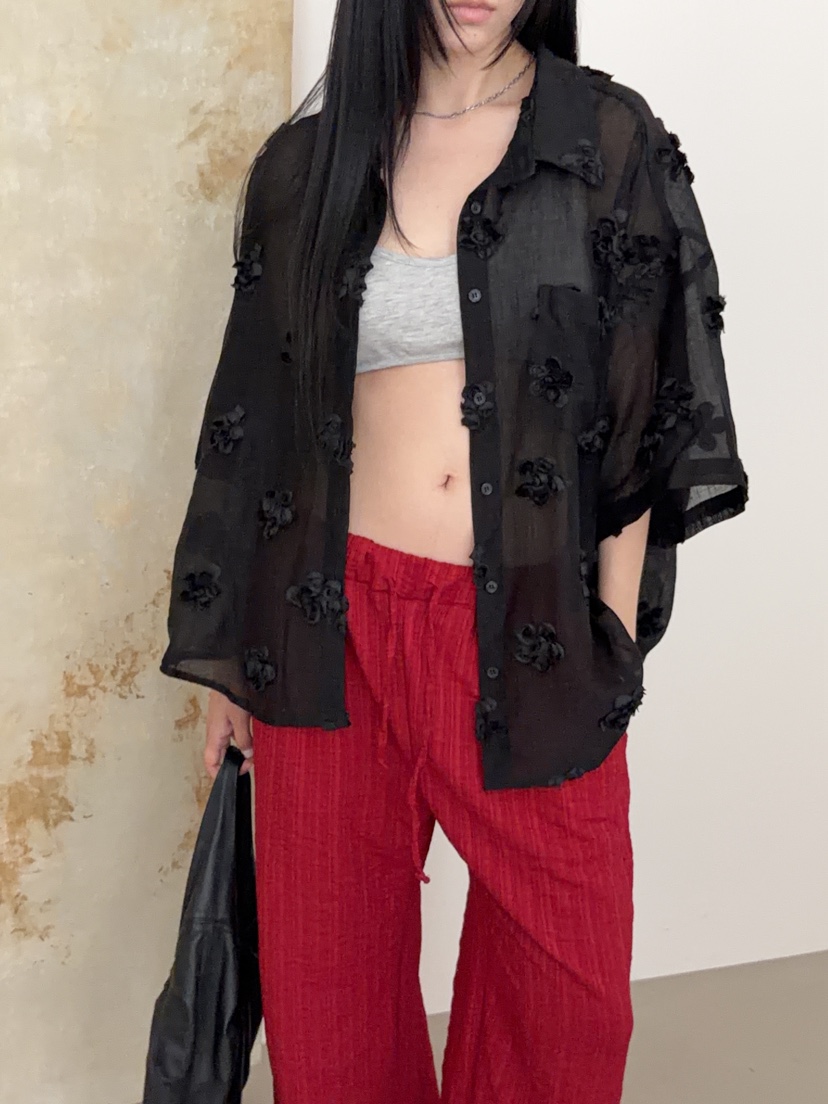 SUNDER MARKET韓國直郵實拍女士新款人氣熱賣襯衫蕾絲衫SUNDER MARKET襯衫/蕾絲衫圖色3