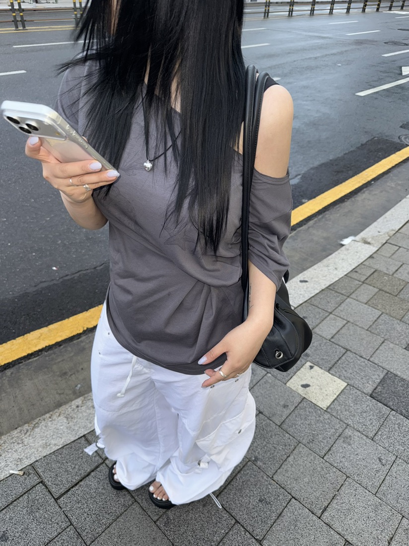 SEOLO韓國直郵實拍女裝新款26夏季26春夏職業推薦休閑T恤Seolo seoulT恤