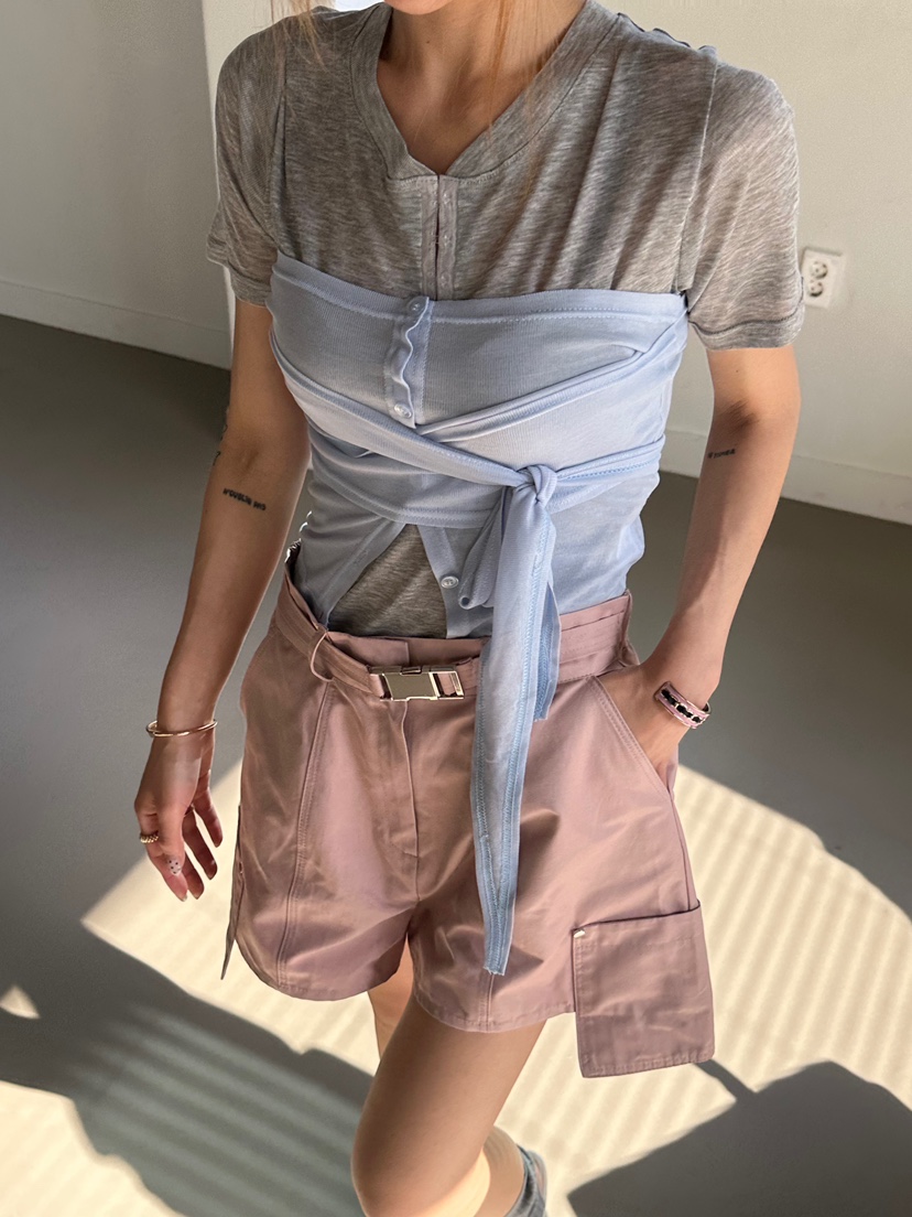ZEROZERO韓國直郵女裝新款人氣時尚26夏季推薦職業休閑短褲ZEROZERO短褲