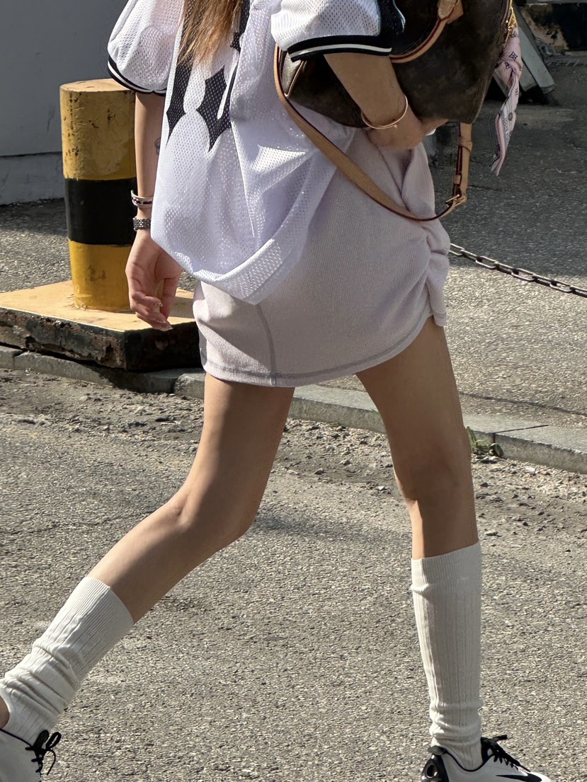 ZEROZERO韓國直郵實拍女士新款熱賣26春夏短裙華夫格褶皺ZEROZERO短裙