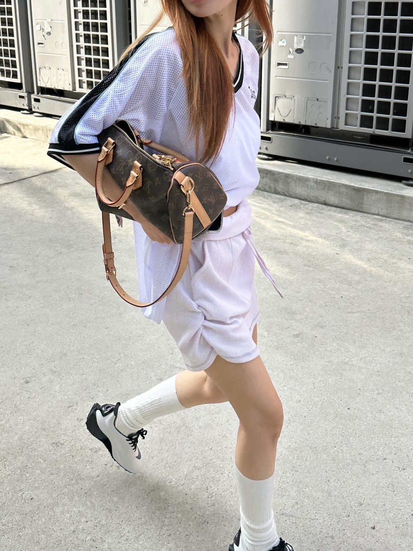 ZEROZERO韓國直郵實拍女士新款熱賣26春夏短裙華夫格褶皺ZEROZERO短裙