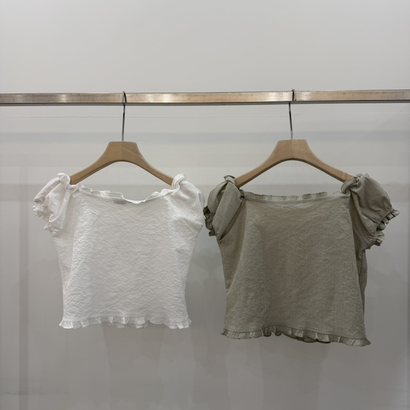 THE EYL韓國東大門直郵女裝新品推薦熱賣26夏季襯衫蕾絲衫LTHE EYL襯衫/蕾絲衫